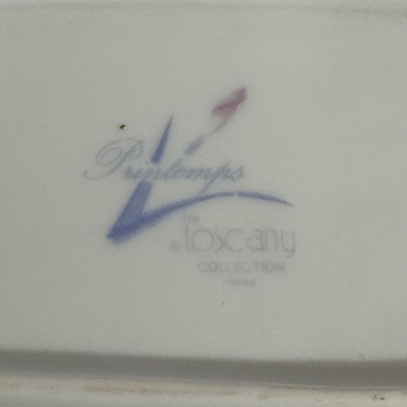 Vintage 1970's Toscany Printemps Collection Platter/Bowl - Picture 10 of 12